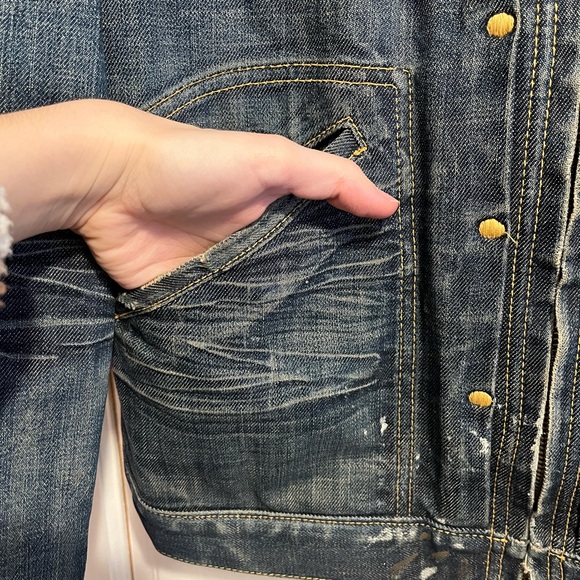 Designer Denim Jacket - Picture 6 of 10